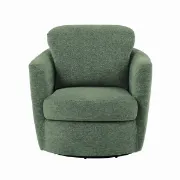 Picture of Impérial Curved Armchair - Natural Wood.