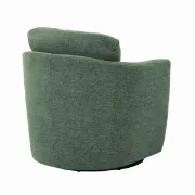 Picture of Impérial Curved Armchair - Natural Wood.